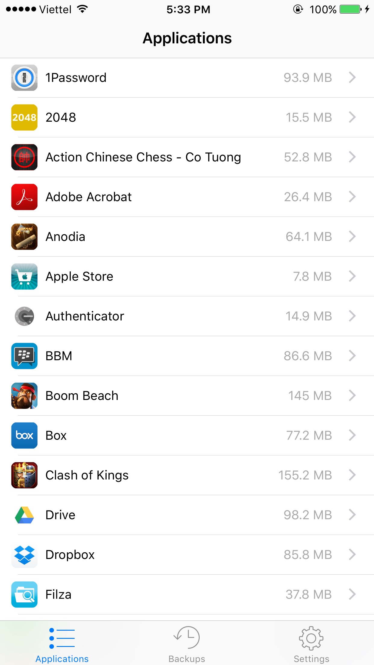 Apps Manager Cydia