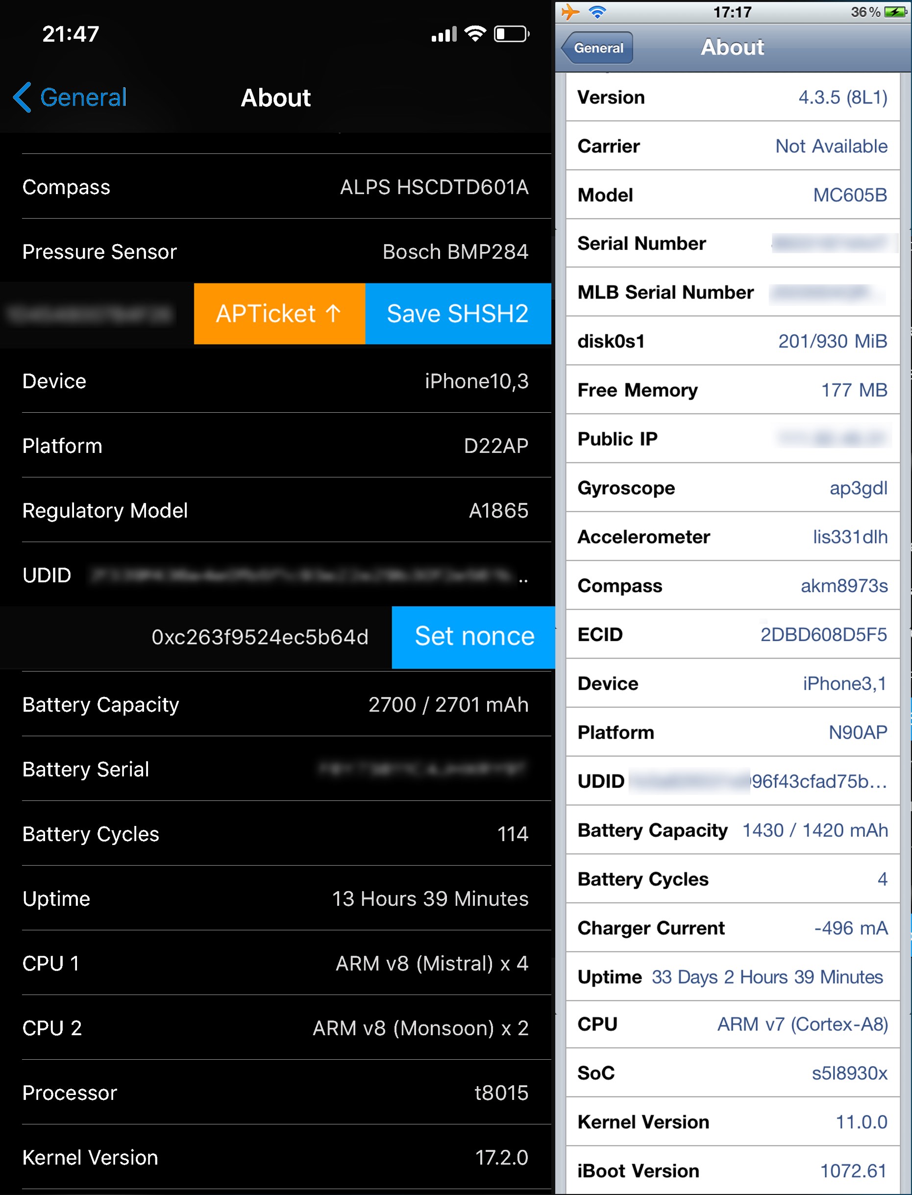 check iphone status with ecid number