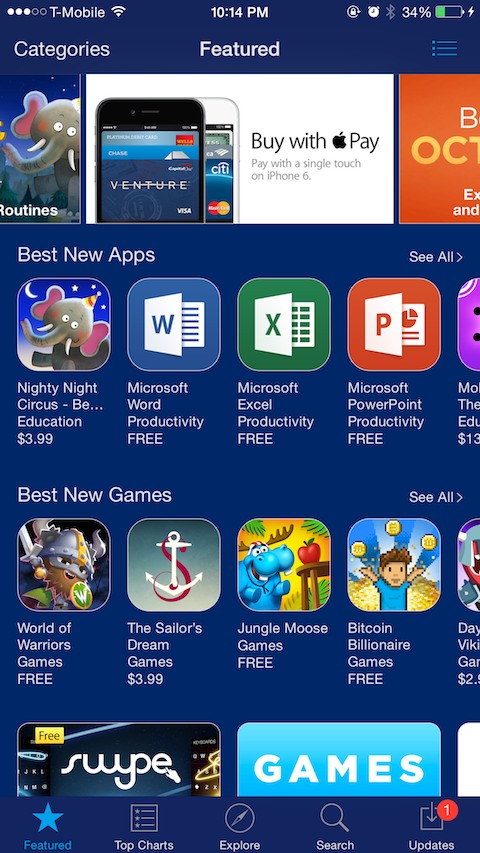 Best new apps