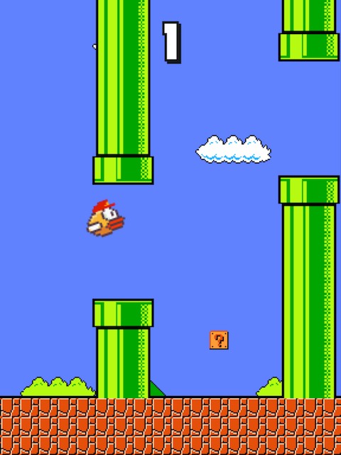 Super Mario Bird Flappy Bird Theme 0836
